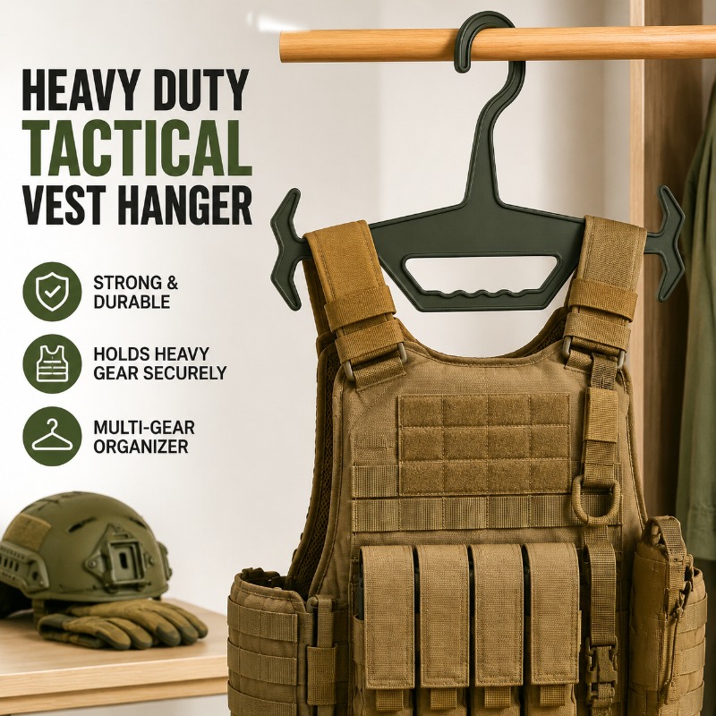 Heavy Equipment Armor - Wytrzymały wieszak na kamizelkę taktyczną, nylonowy
