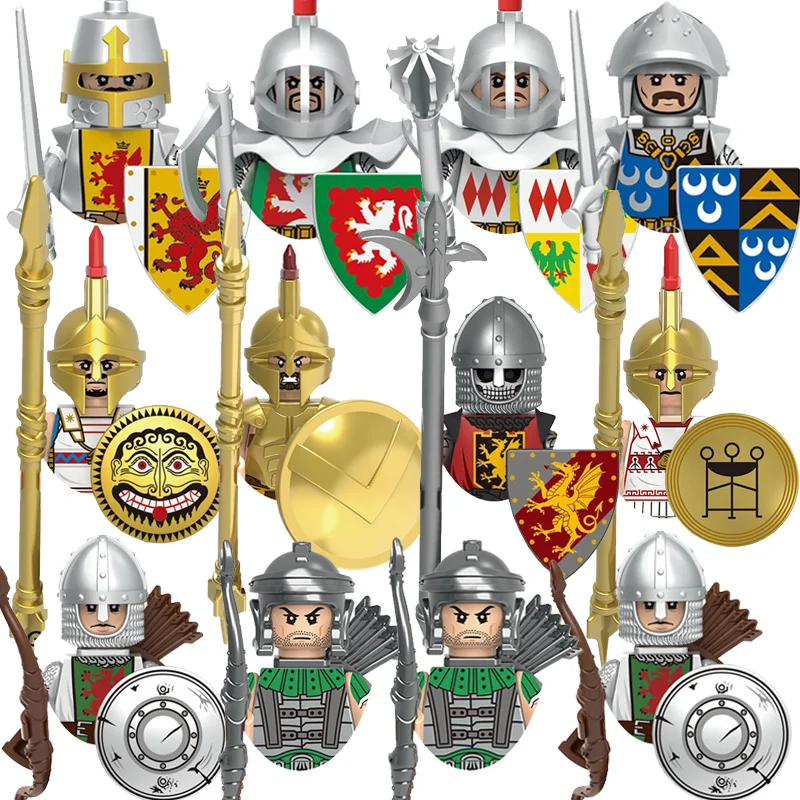 Heavy Equipment Armor - Zabawki dla dzieci średniowiecze starożytne greckie
