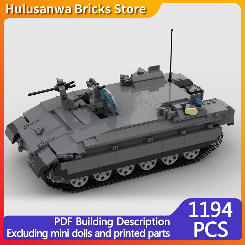 Heavy Equipment Armor - Ciężki gąsienicowy samochód opancerzony Model MOC