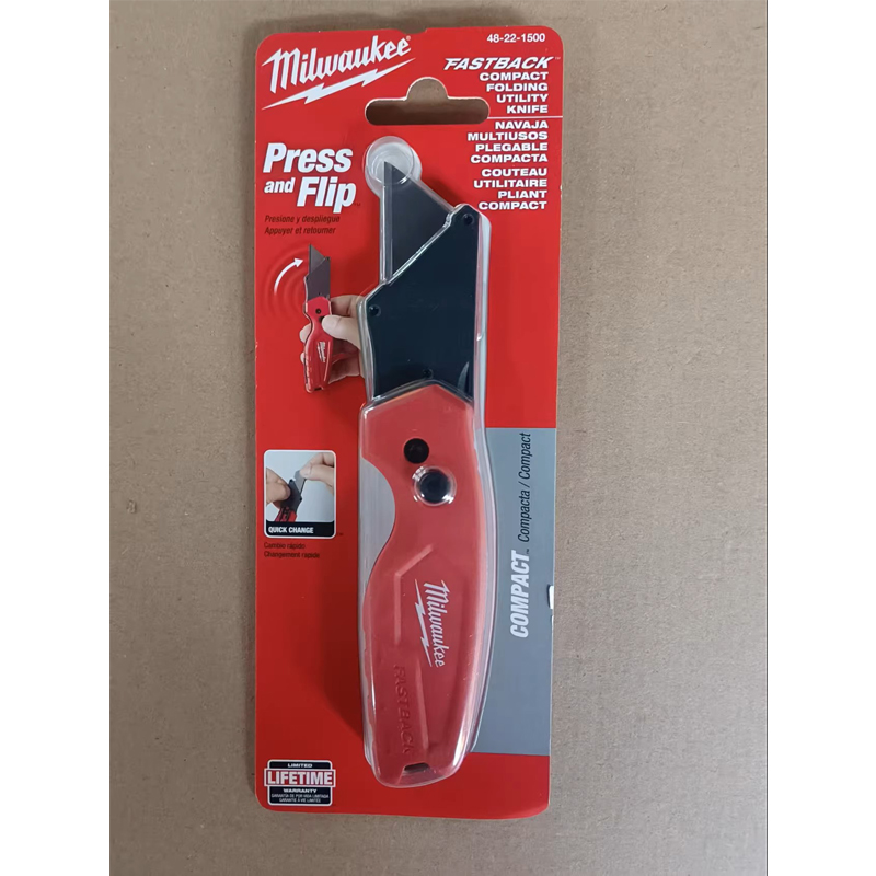 Nóż składany Milwaukee 48-22-1 – Heavy Equipment Blade recenzja i cena