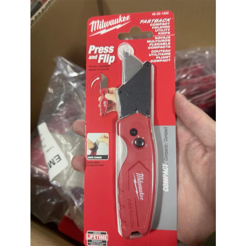Nóż składany Milwaukee 48-22-1 – Heavy Equipment Blade recenzja i cena
