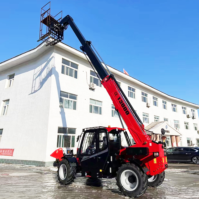 Wytrzymały teleskopowy wózek w – Heavy Equipment Forklift recenzja i cena