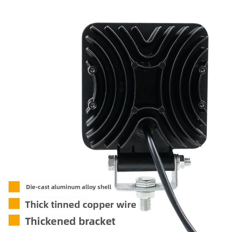 Lampa robocza LED 48W 16LED 4  – Heavy Equipment Forklift recenzja i cena