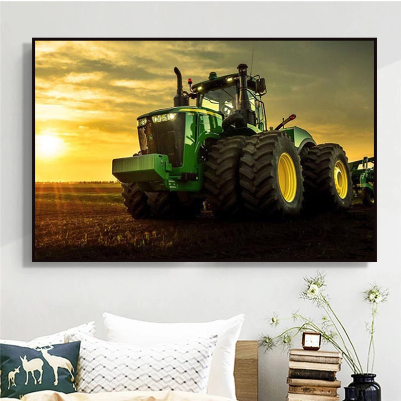 Maszyna Ciągnik Farma Plakat W – Heavy Equipment Background recenzja i cena