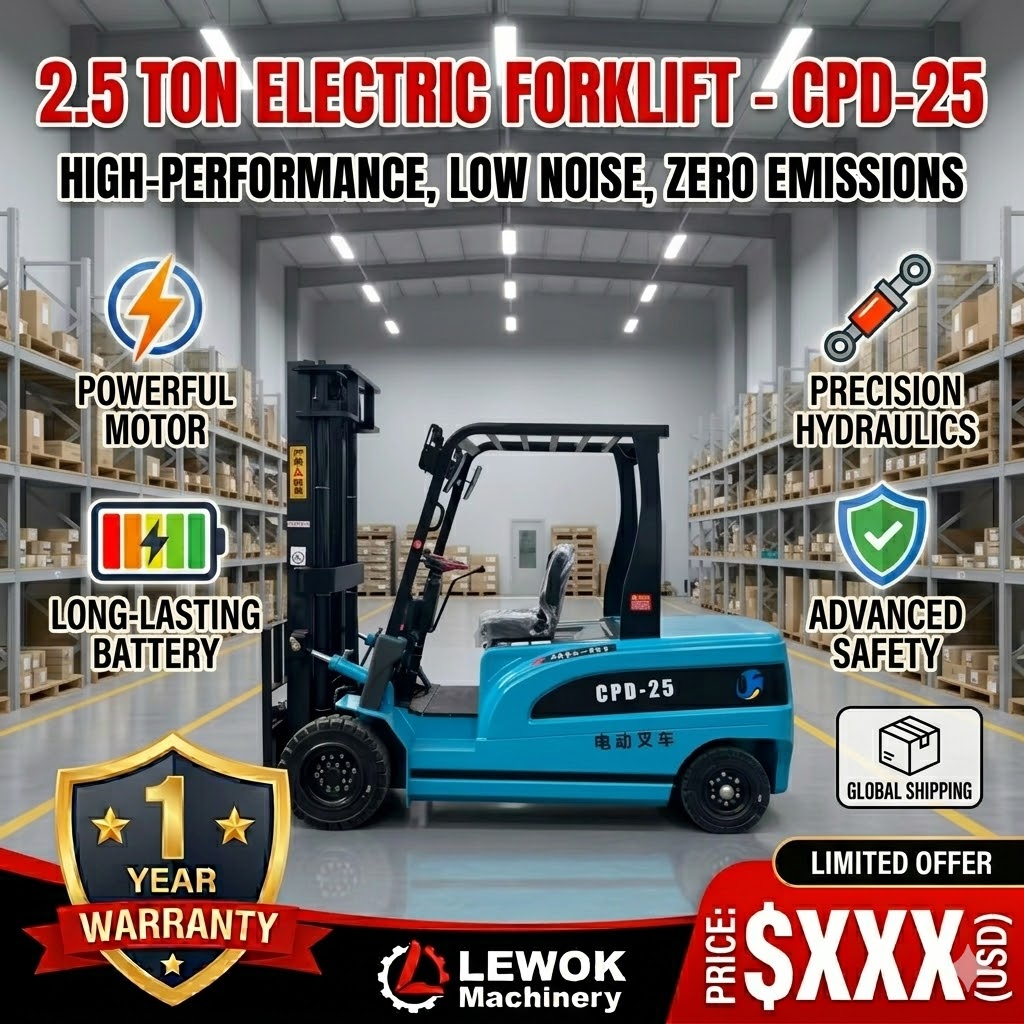 Elektryczny wózek widłowy do p – Heavy Equipment Forklift recenzja i cena