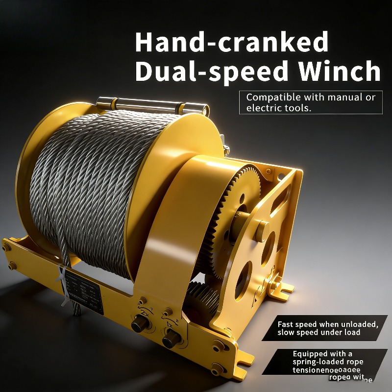Wciągarka ręczna dwubiegowa z  – Heavy Equipment Repair Manuals recenzja i cena
