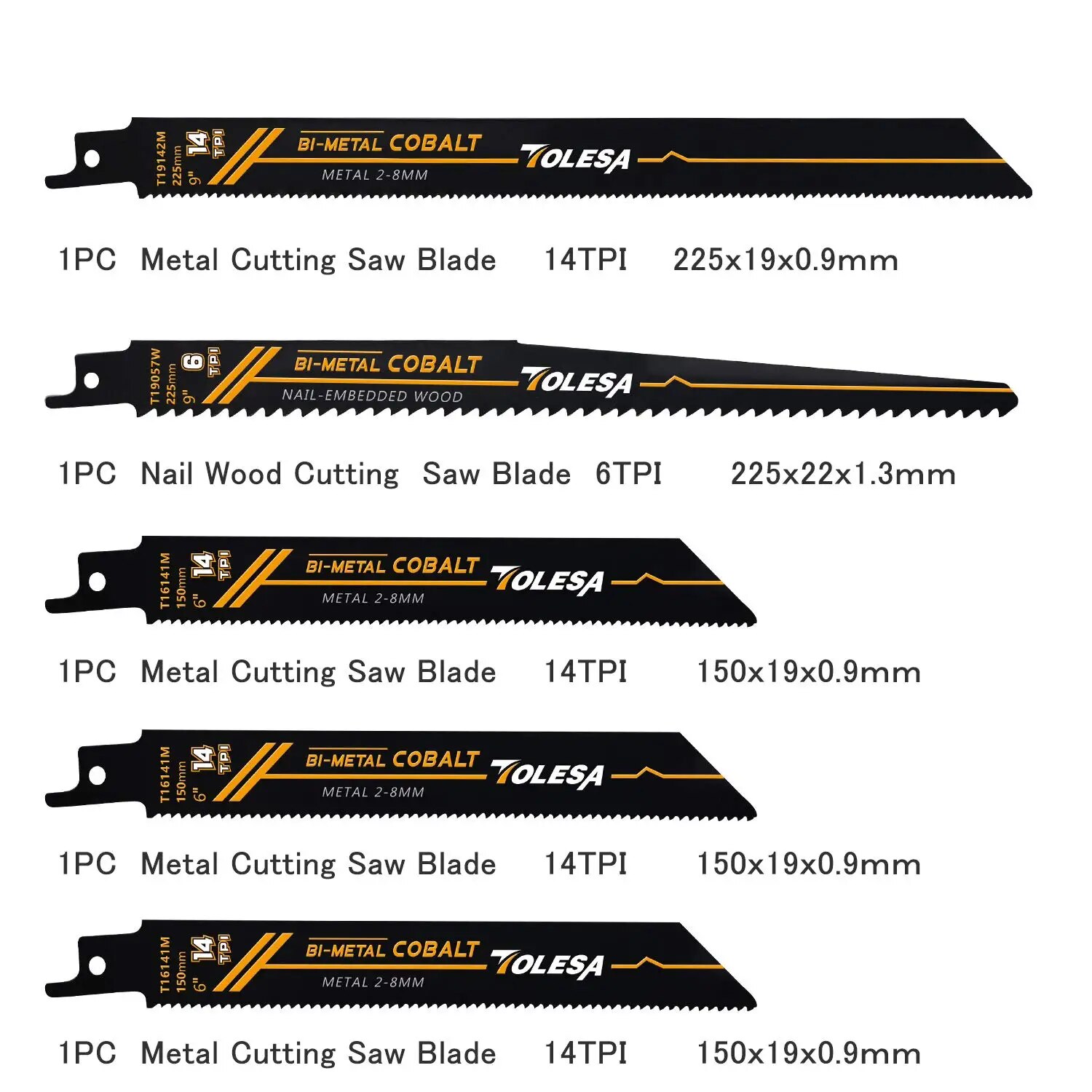 TOLESA 10 SZTUK pił szablastyc – Heavy Equipment Blade recenzja i cena